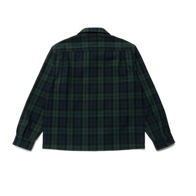 Cactus Plant Flea Market Check Zip Work Jacket