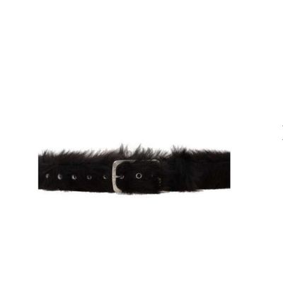 Dries Van Noten Pony Hair Belt