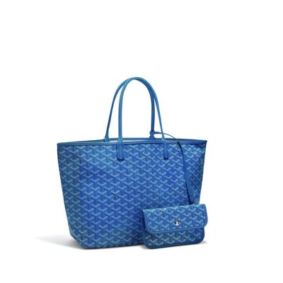 Goyard Saint Louis Tote Sky Blue