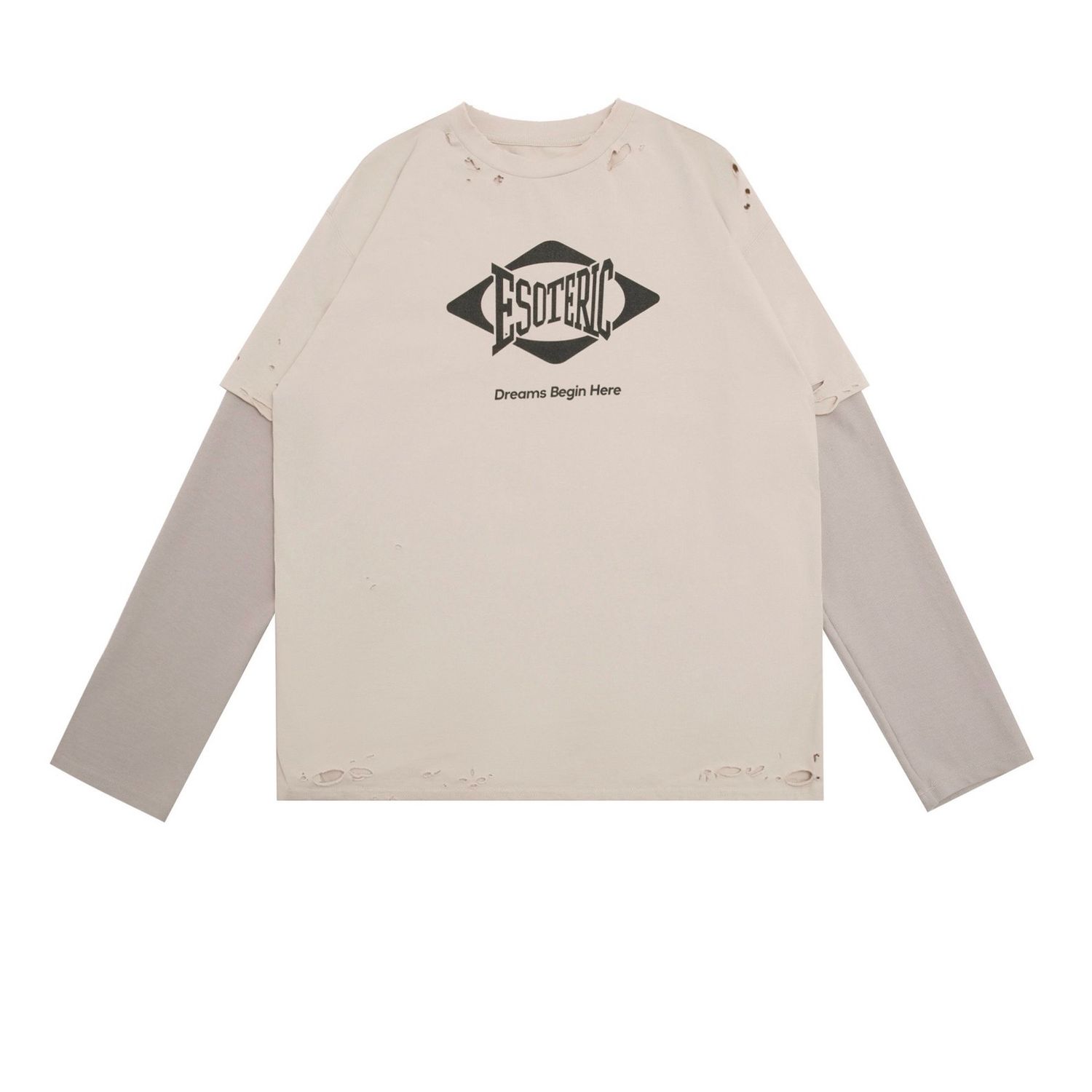 Esoteric Things Staff Layered Long Sleeve