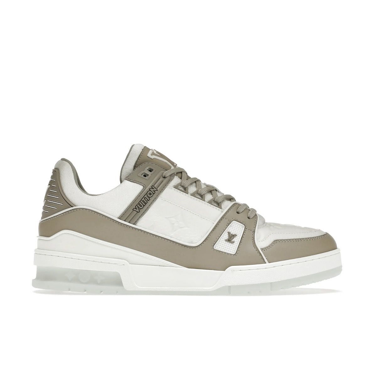 Louis Vuitton Trainer Grey White