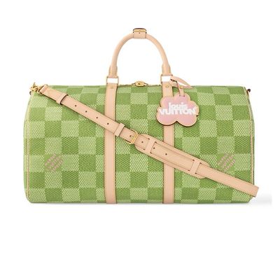Louis Vuitton x Tyler The Creator Bandouliere Green Dameir Golf Bag