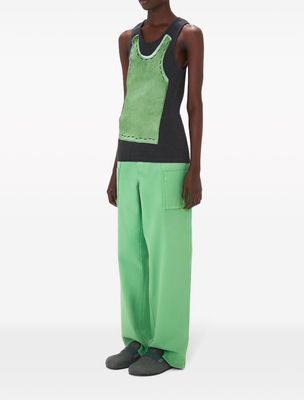 JW Anderson Clay Trompe L’oeil Print Top