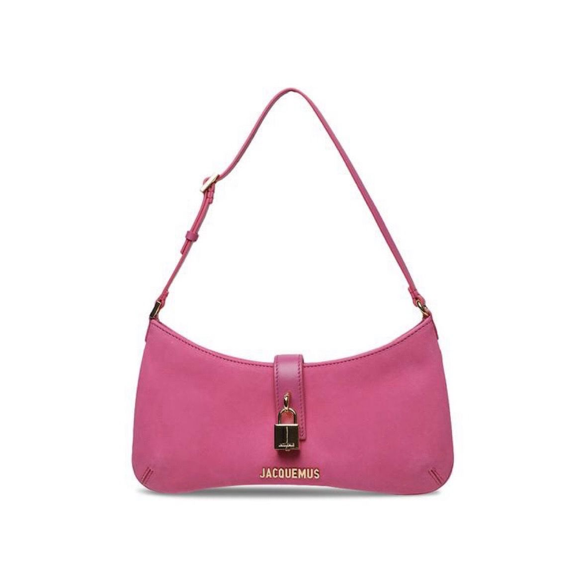 Jacquemus Le Bisou Cadenas Dark Pink