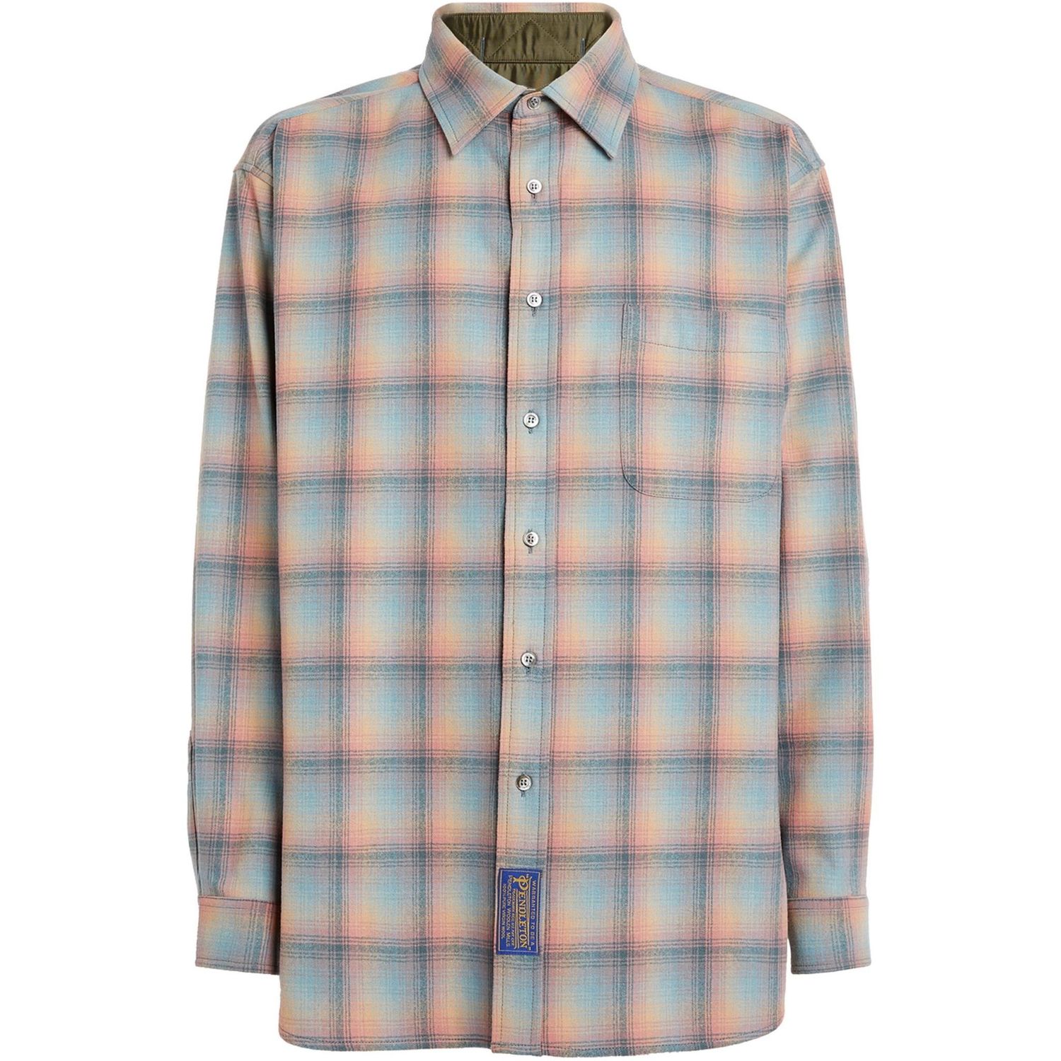 Maison Margiela x Pendleton Wool Oversized Shirt