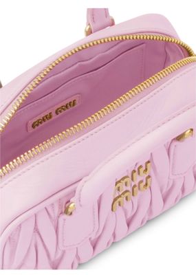 MiuMiu Matelassè detailing shoulder bag