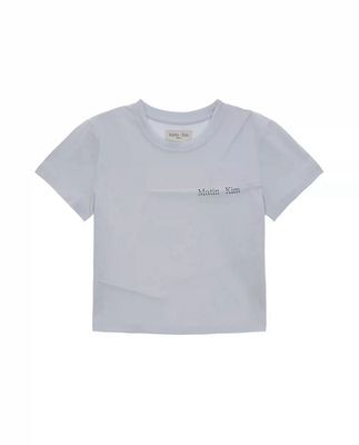 Matin Kim Short Sleeve Round Neck Tee