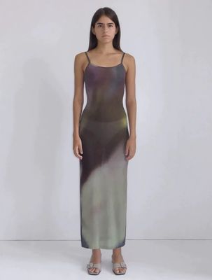 Paloma Wool Elastic Print Long Dress