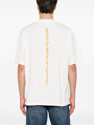 Represent Logo Print Cotton Shirt