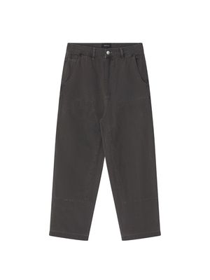 Peach Fuzz Canvas Straight Pants