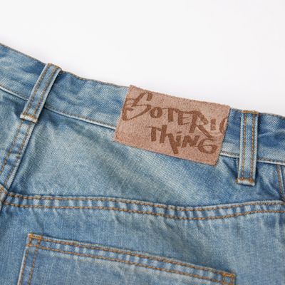 Peach Fuzz Fade Denim Jeans