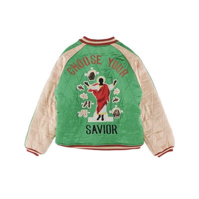 Saint Mxxxx Reversible Bomber Jacket