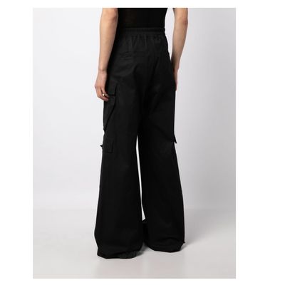 Rick Owens Wide Leg Cargo Trousers