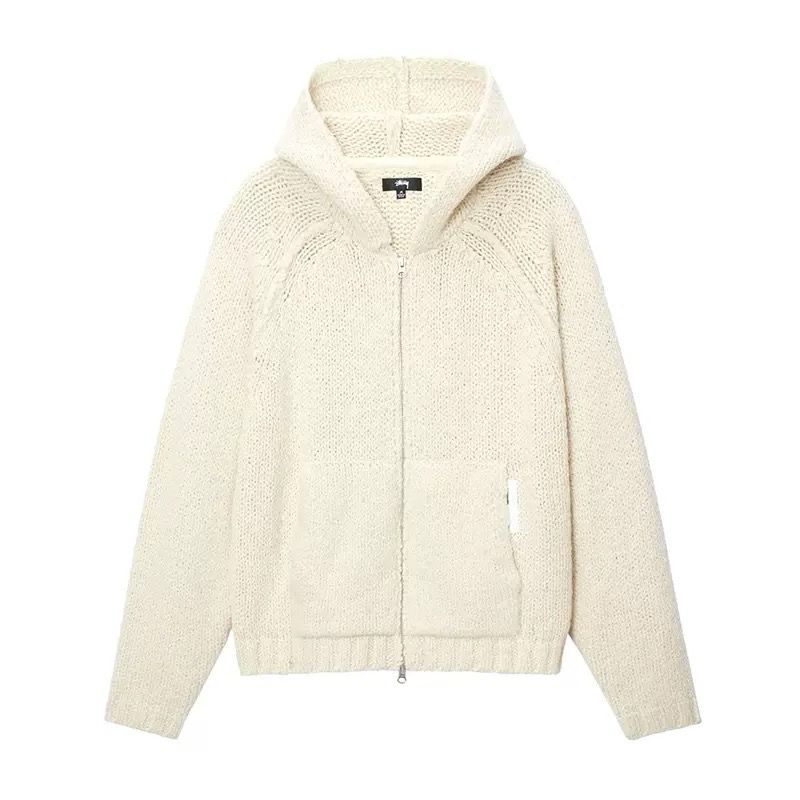 Stussy Chunky Knit Zip Hoodie