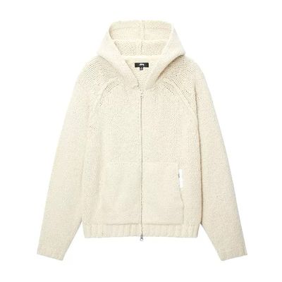 Stussy Chunky Knit Zip Hoodie