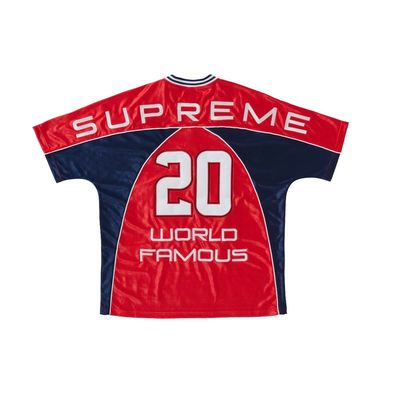 Supreme Paneled Jersey Red