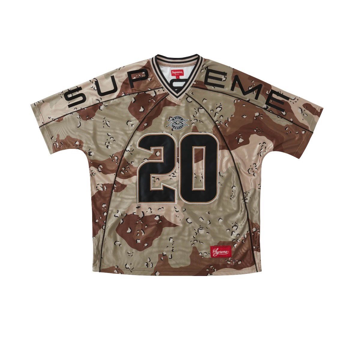 Supreme Paneled Jersey Chocolate Chip Camo