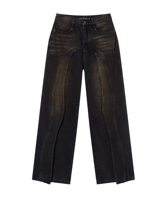 Three Dimensional Loose Pants