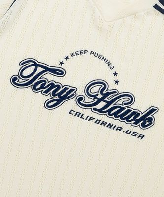 Tony Hawk V Neck Casual Sport Jersey