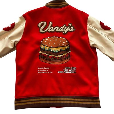 Vandy The Pink 4th Anniversary Varsity Jacket