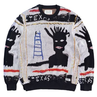 Wacko Maria Mohair Blend Knit Basquait