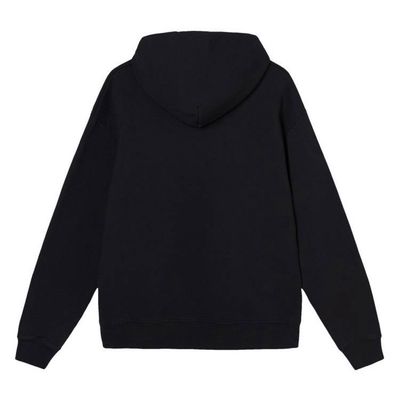 Stussy Black Embroidered Hoodie