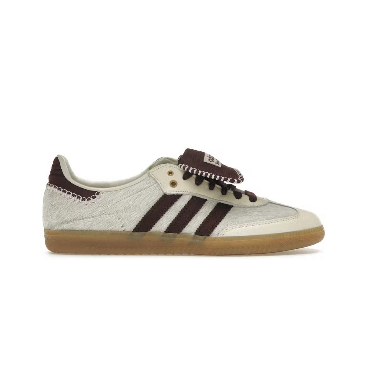 Wales Bonner Samba Pony Tonal Cream White