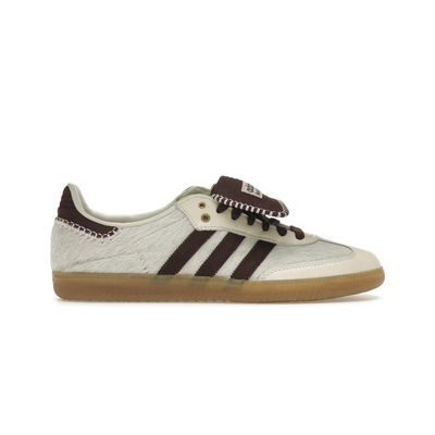 Wales Bonner Samba Pony Tonal Cream White