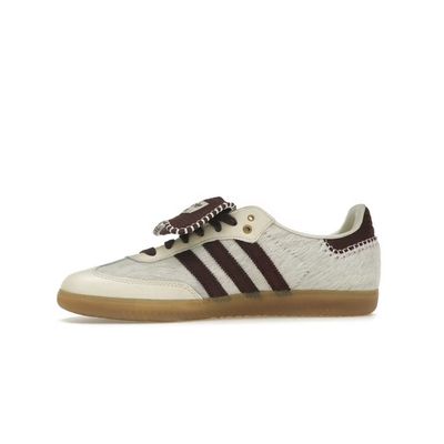 Wales Bonner Samba Pony Tonal Cream White