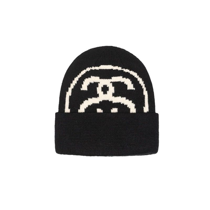 Big Stussy Logo Link Cuff Beanie