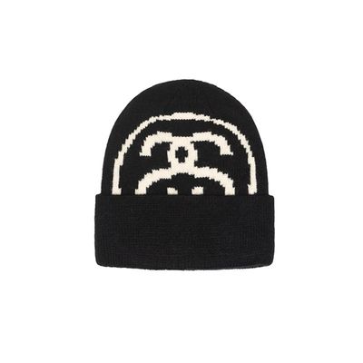 Big Stussy Logo Link Cuff Beanie