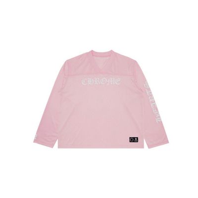 Chrome Hearts Love You Mesh Up Jersey Pink