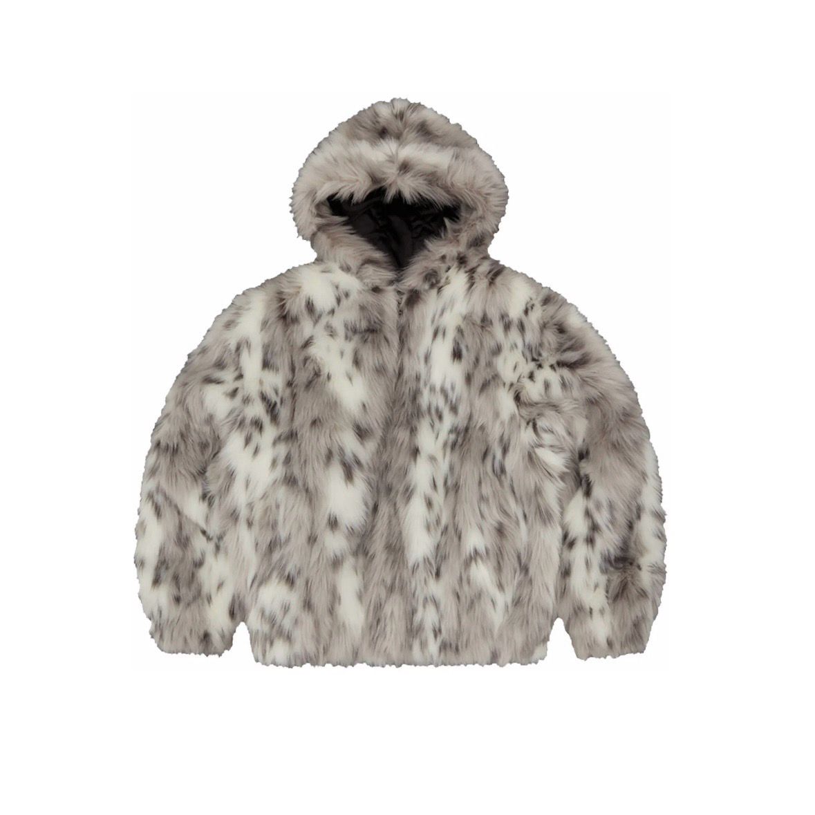 Corteiz Hooded Fur Jacket