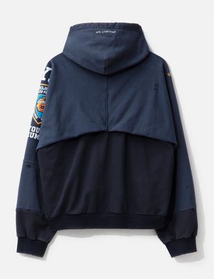 Project G/R Reconstructed Folded Zip Hoodie