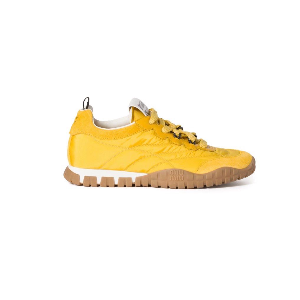 MiuMiu Tyre Sneakers ‘Yellow’