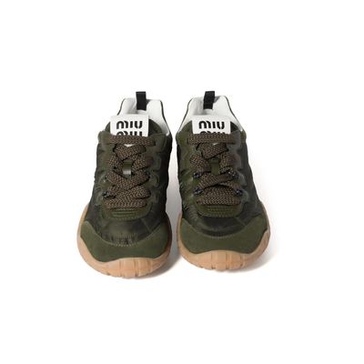 MiuMiu Tyre Sneakers ‘Forest Green’