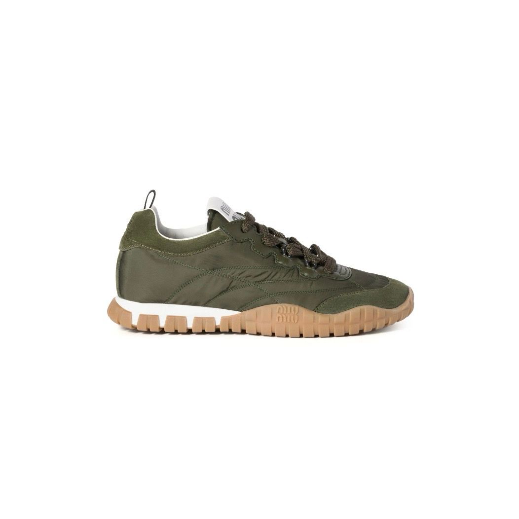 MiuMiu Tyre Sneakers ‘Forest Green’