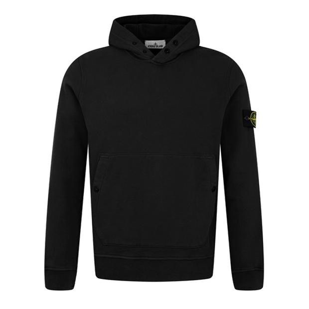 Stone Island Fleece Hoodie ‘Black’