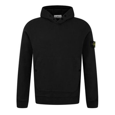 Stone Island Fleece Hoodie ‘Black’
