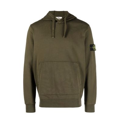 Stone Island Compass Logo Hoodie ‘Green’