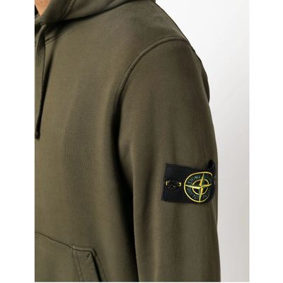 Stone Island Compass Logo Hoodie ‘Green’