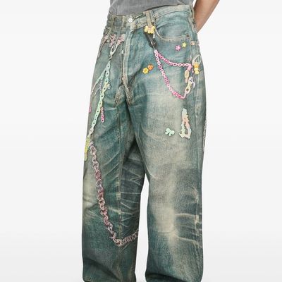 Acne Studios Wide Leg Jeans