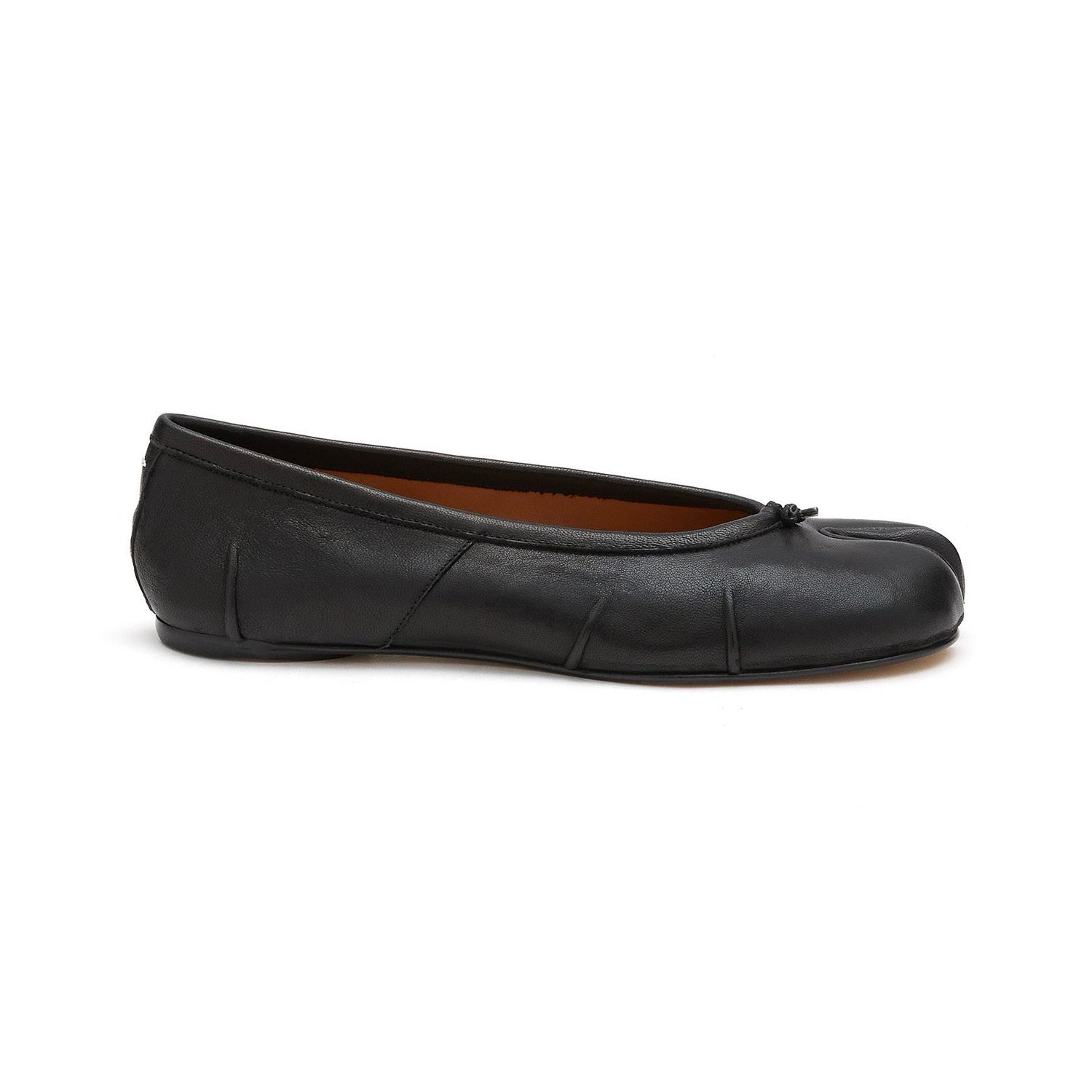 Maison Margiela Tabi New Leather Ballerina Flats