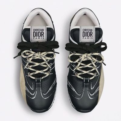 Dior D-Sketch Sneaker ‘Black Nylon and Calfskin’