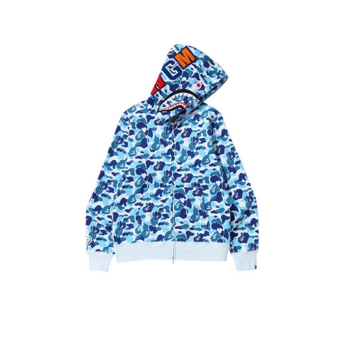 BAPE ABC Camo Shark Full Zip Hoodie