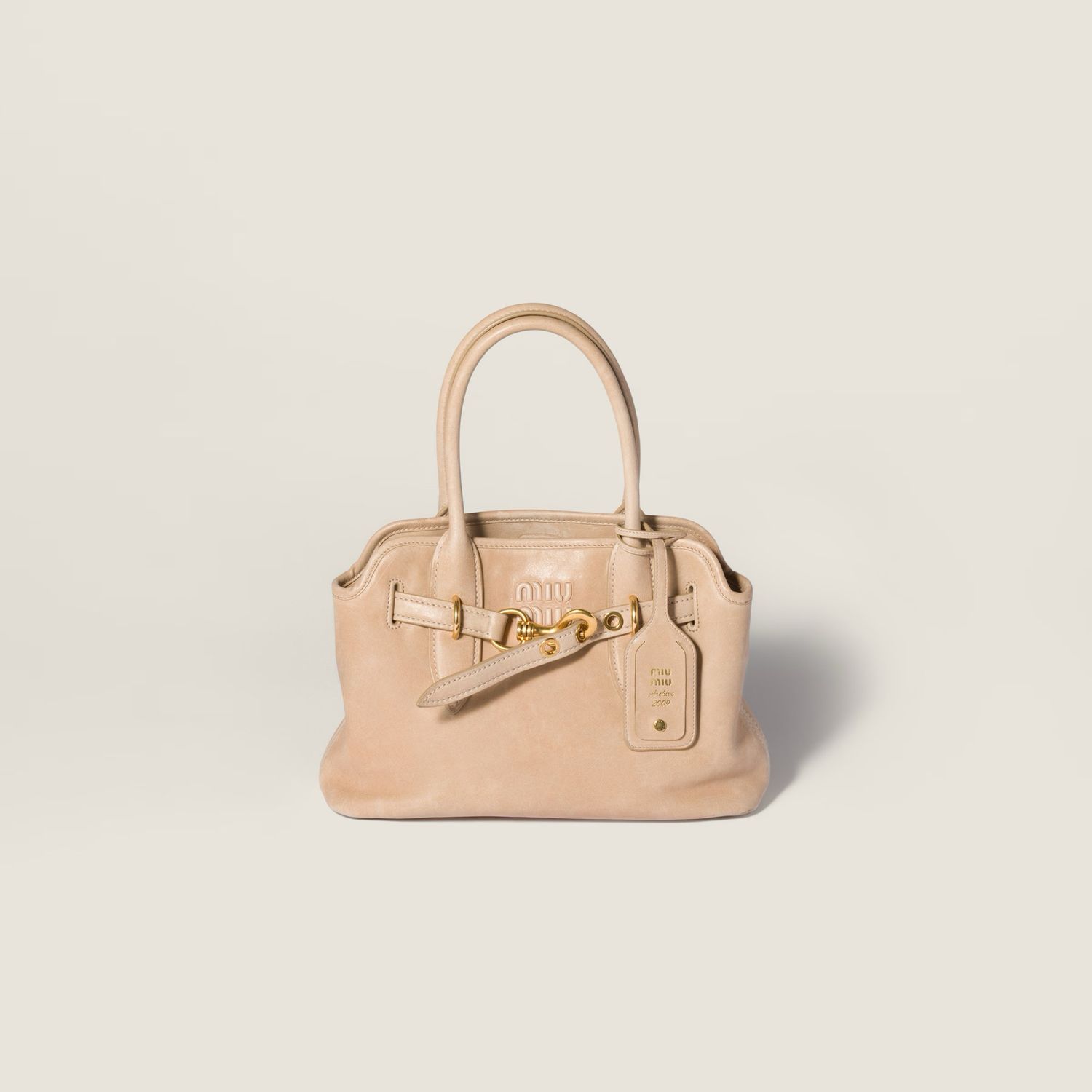 MiuMiu Nappa Leather Adventure Bag