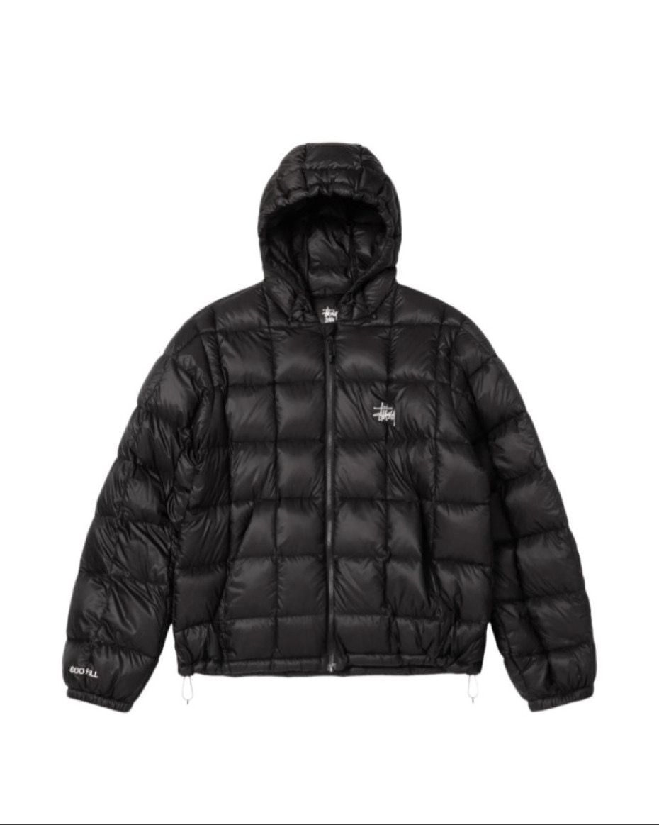 Stussy FW25 Mid Weight Hooded Puffer Logo