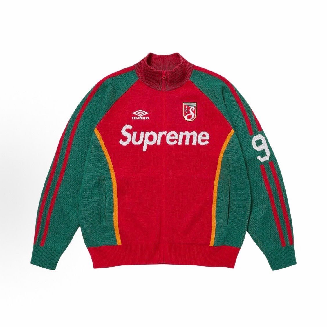Supreme x Umbro SS25 Logo Knit Sweat Shirt