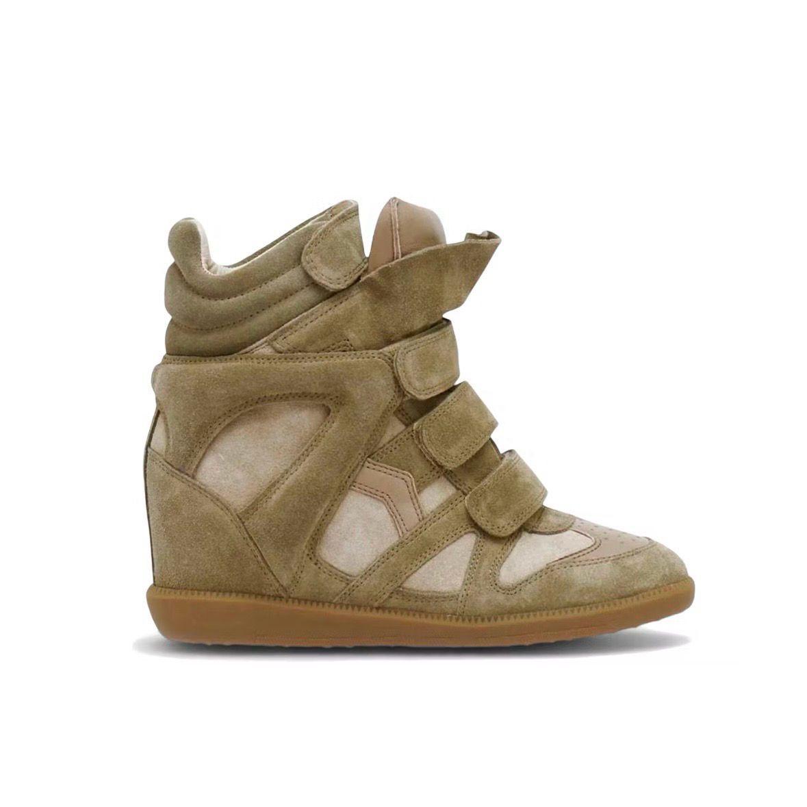 Isabel Marant Bekett Suede Leather Velcro 