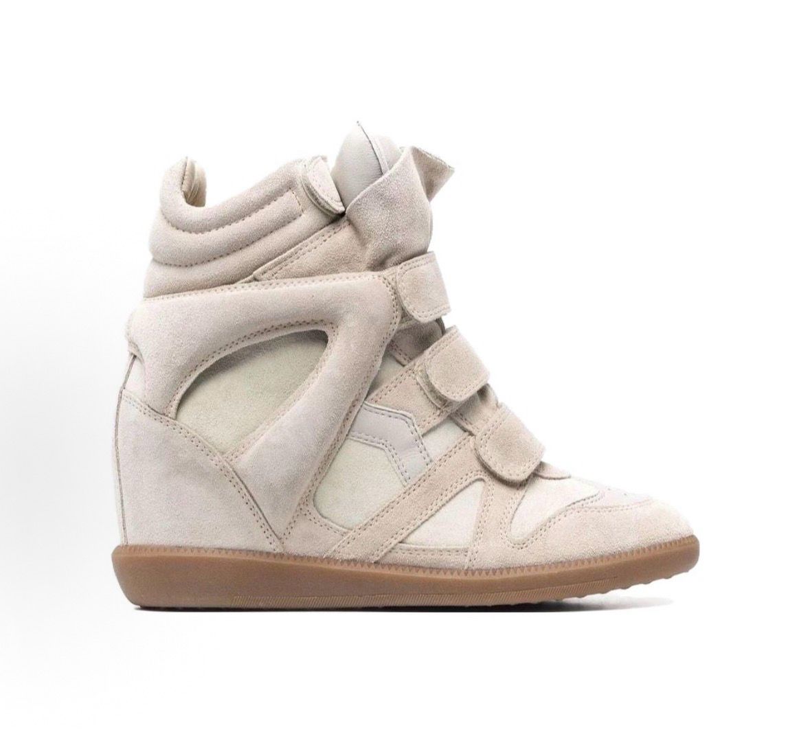 Isabel Marant Bekett Suede Leather Velcro 